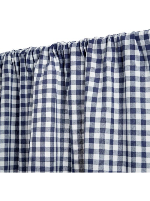 Tenda groove 260x140cm blu marino con motivo gingham - Kiabi Tenda groove 260x140cm blu marino con motivo gingham - Kiabi