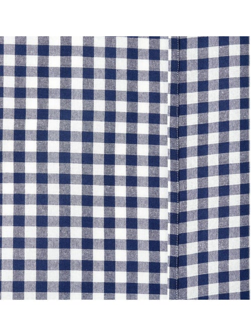 Tenda groove 260x140cm blu marino con motivo gingham - Kiabi Tenda groove 260x140cm blu marino con motivo gingham - Kiabi