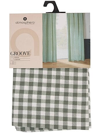 Tenda groove 260x140cm in percalle verde