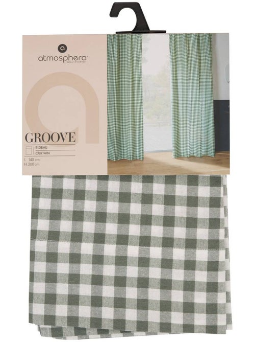 Tenda groove 260x140cm in percalle verde - Kiabi