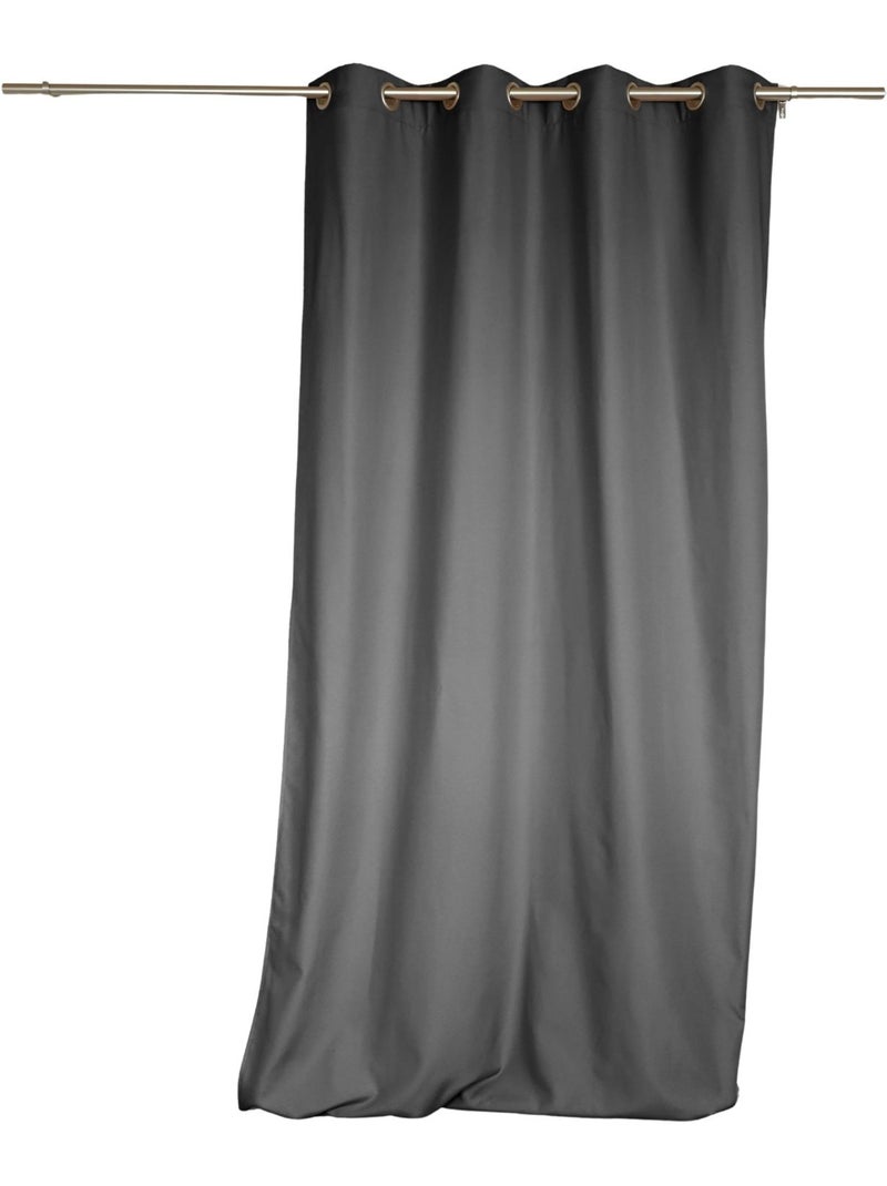 Tenda ignifuga m1 con occhielli Grigio antracite - Kiabi