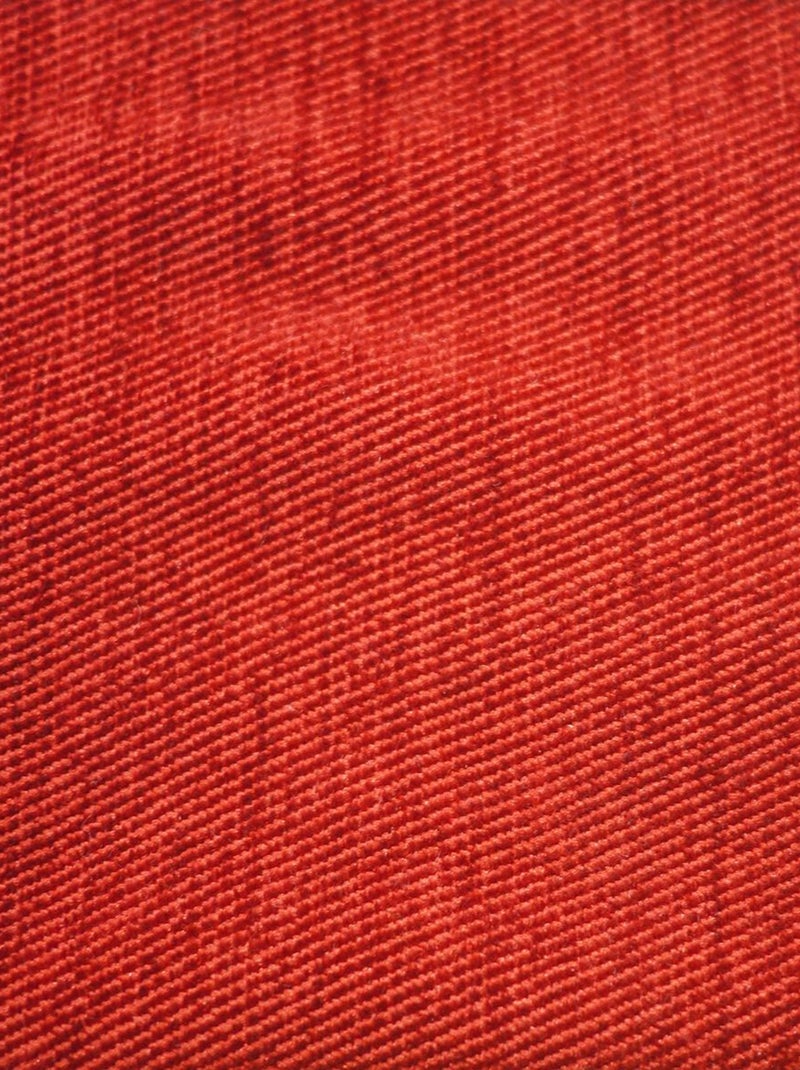 Tenda ignifuga M1 in velluto fiore Rosso - Kiabi