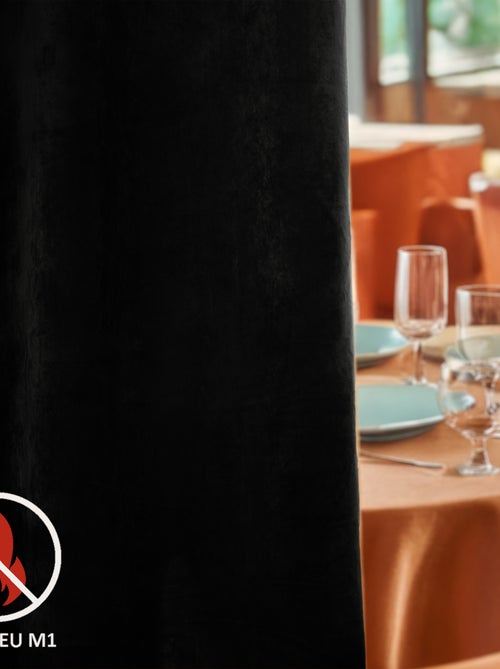 Tenda ignifuga M1 in velluto pregiato - Kiabi