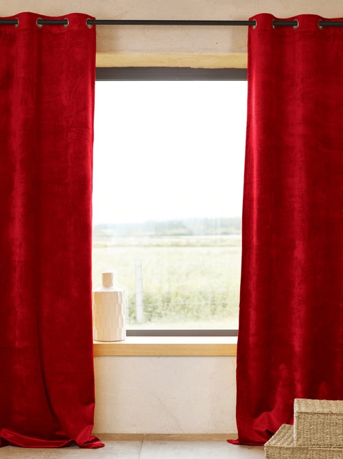 Tenda ignifuga M1 in velluto pregiato - Kiabi