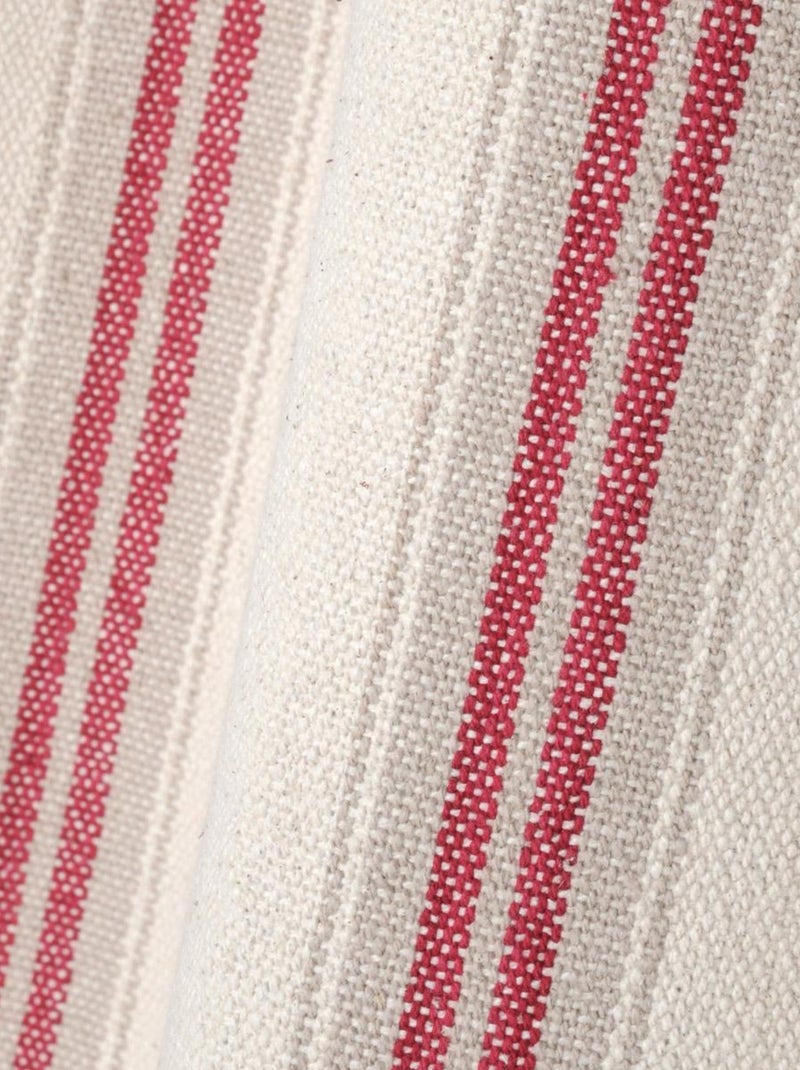 Tenda in 100% cotone con effetto tappezzeria d'altri tempi Rosso - Kiabi