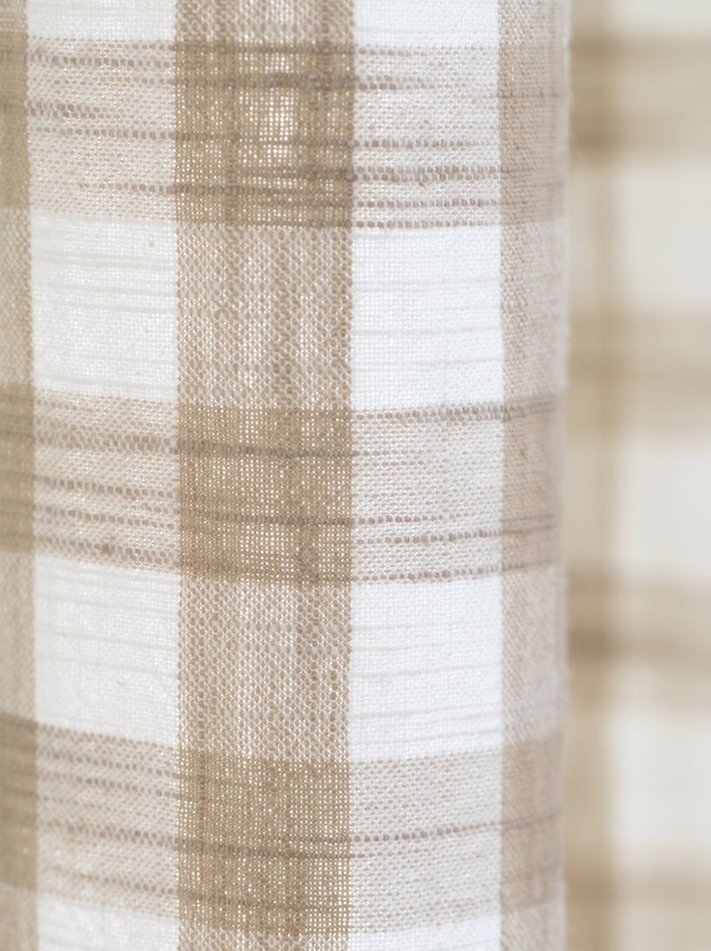 Tenda in 100% cotone percalle LOURMARIN Beige - Kiabi