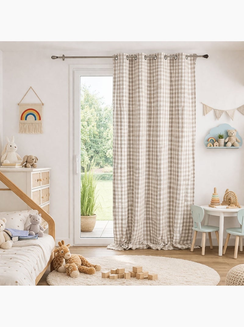 Tenda in 100% cotone percalle lourmarin Beige - Kiabi