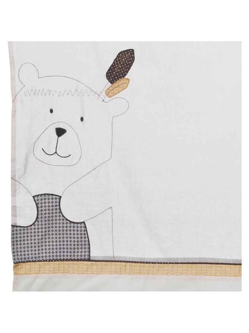 Tenda in cotone beige con gambe - SAUTHON Beige - Kiabi