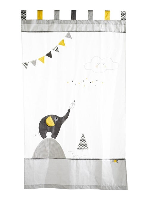 Tenda in cotone grigio con - SAUTHON - Kiabi