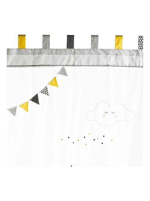 Tenda in cotone grigio con - SAUTHON - Kiabi