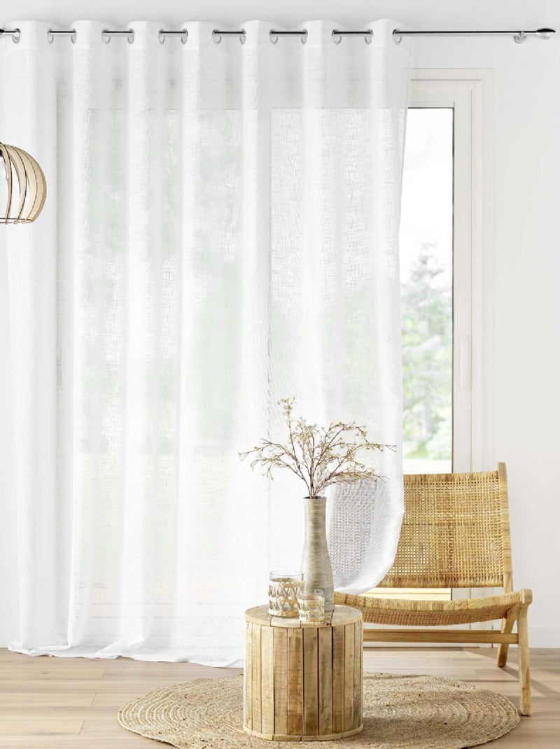 Tenda in Cotone HALTONA Douceur d'Intérieur Bianco - Kiabi