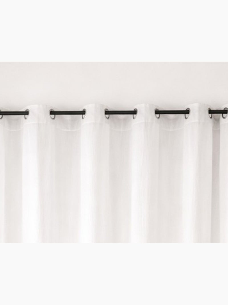 Tenda in doppia garza di cotone, 135x240 cm Bianco - Kiabi