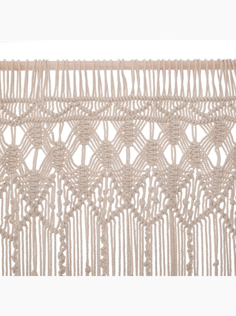 Tenda in filo di macramè Beige - Kiabi