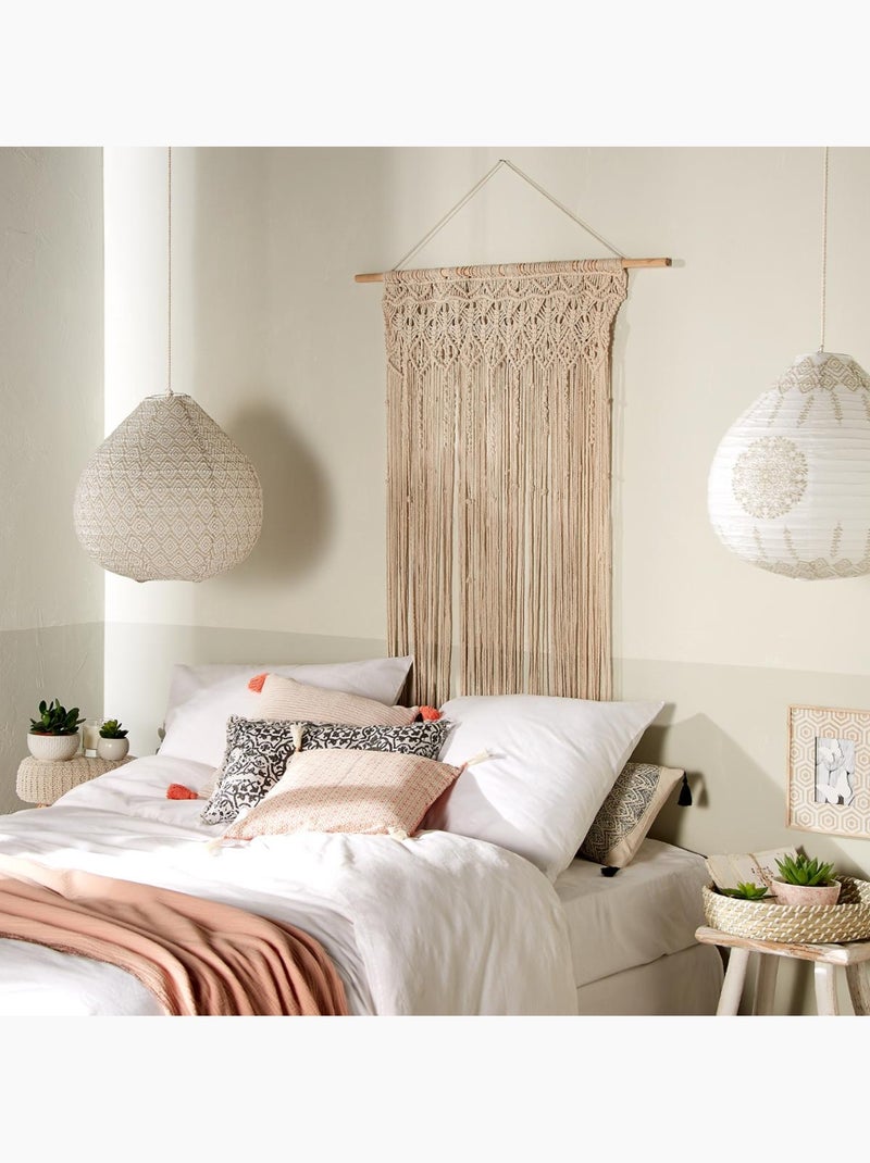 Tenda in filo di macramè Beige - Kiabi