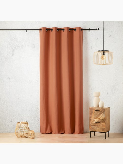 Tenda in lino con occhielli - Kiabi