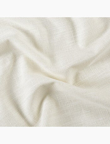 Tenda in lino con occhielli