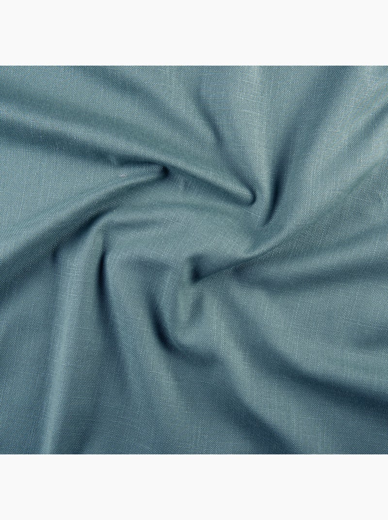 Tenda in lino con occhielli Blu scuro - Kiabi