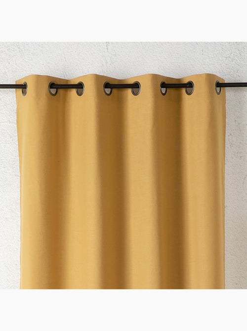 Tenda in lino con occhielli - Kiabi
