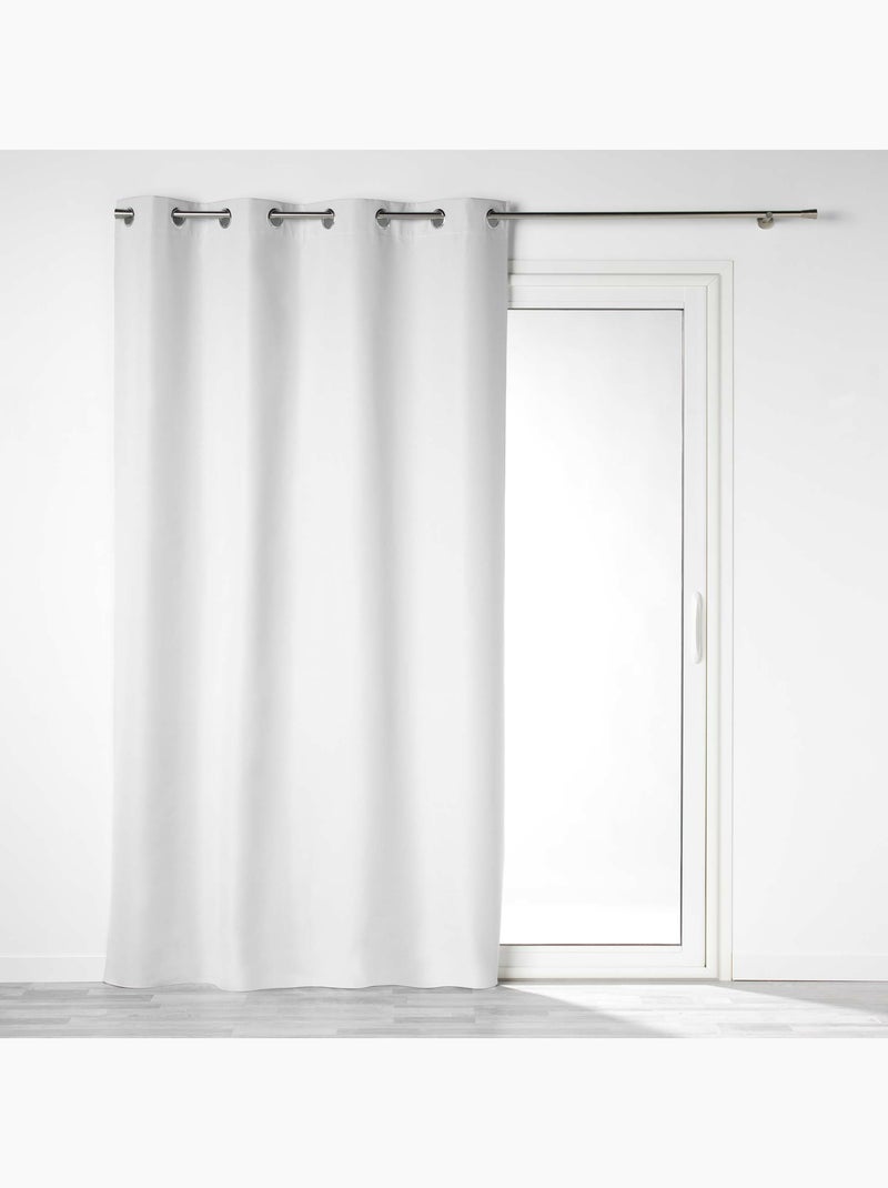 Tenda in microfibra 100% oscurante Bianco - Kiabi