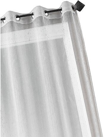 Tenda in organza con gocce metalliche
