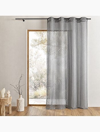 Tenda in organza con gocce metalliche