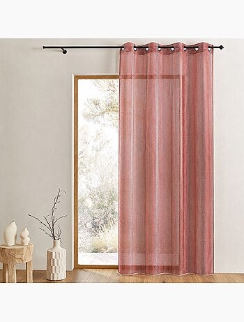 Tenda in organza con gocce metalliche