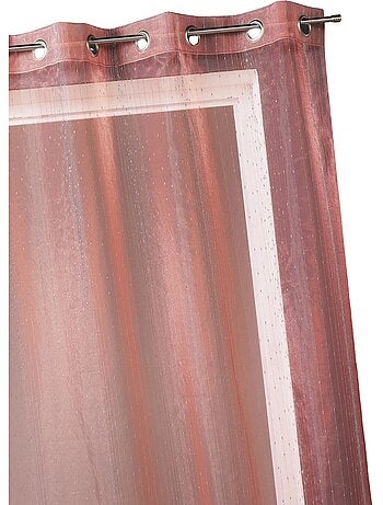 Tenda in organza con gocce metalliche