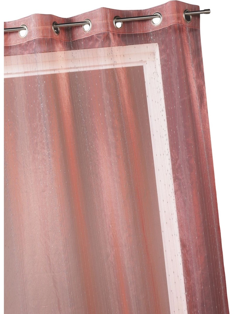 Tenda in organza con gocce metalliche Rosso - Kiabi