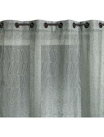 Tenda in organza ricamata, pronta da montare