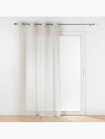 Tende di grande ampiezza con effetto lino intrecciato