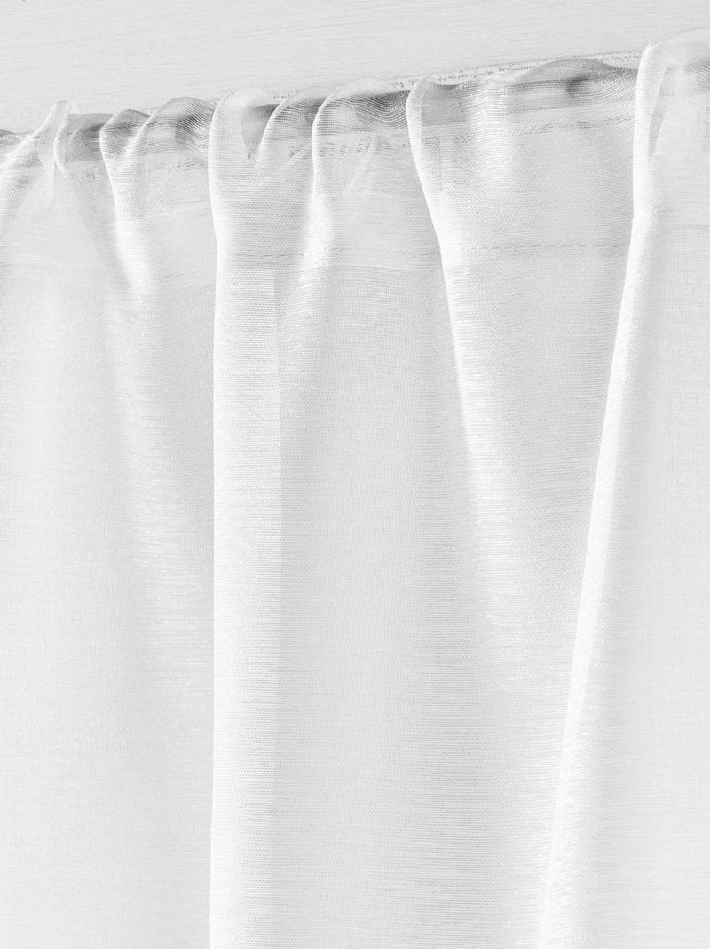 Tenda in Poliestere LISSEA Douceur d'Intérieur Bianco - Kiabi