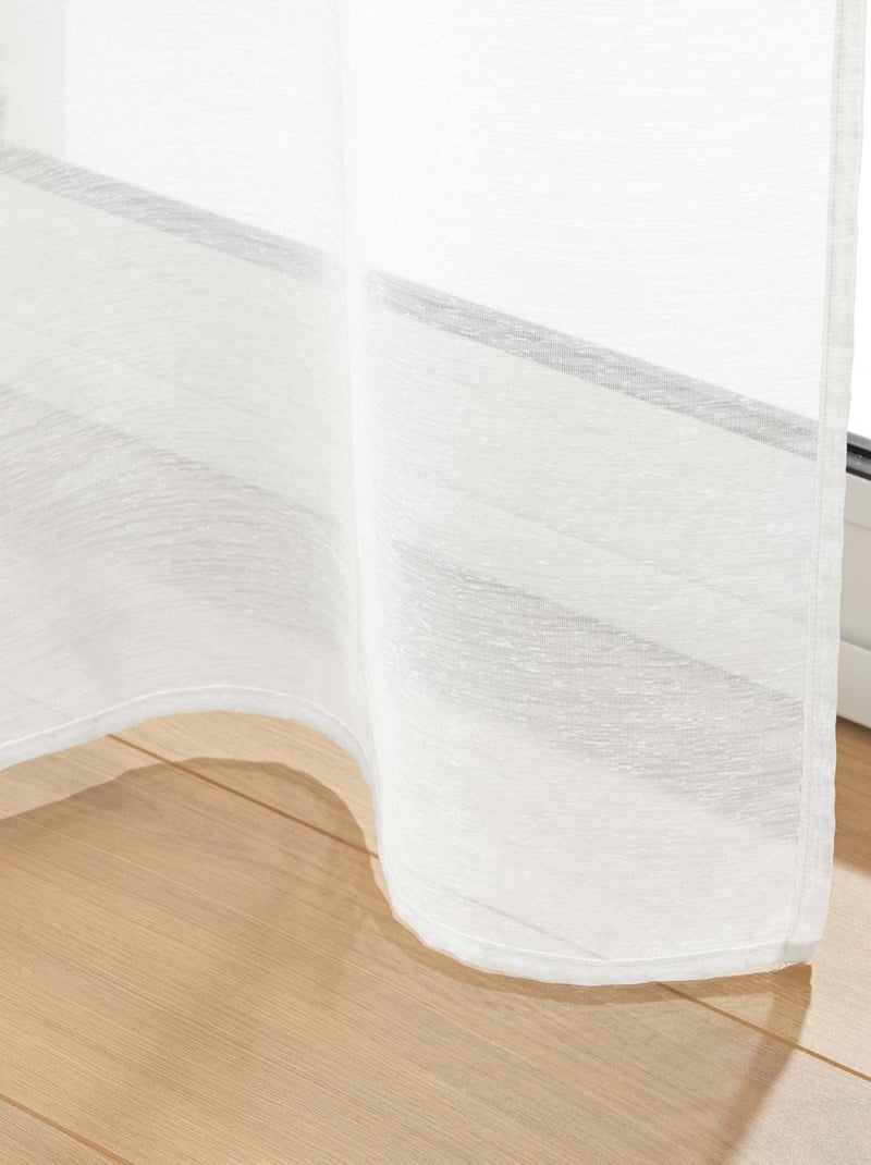 Tenda in Poliestere LISSEA Douceur d'Intérieur Bianco - Kiabi