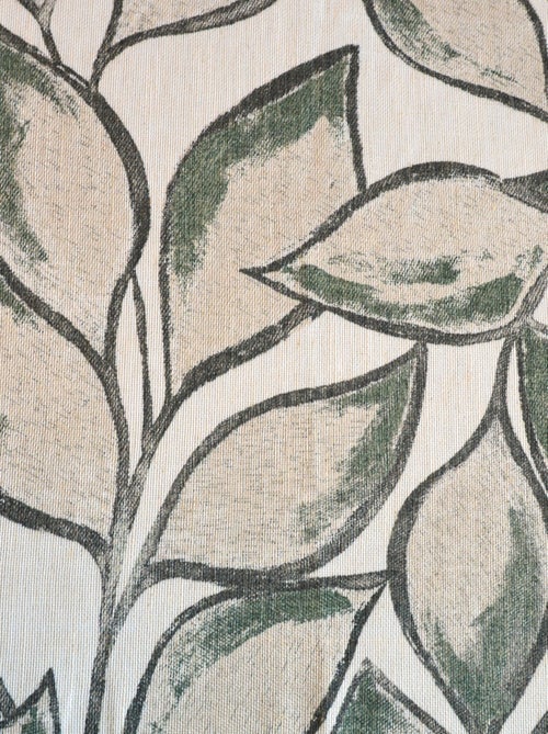 Tenda in polilene stampata a foglie acquerellate - Kiabi