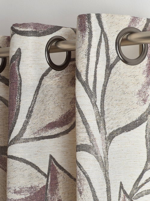 Tenda in polilene stampata a foglie acquerellate - Kiabi