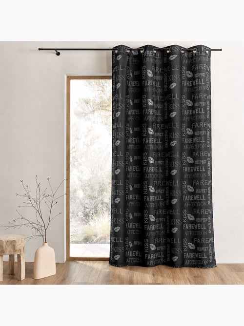 Tenda in shantung con paillettes e motivi stampati - Kiabi Tenda in shantung con paillettes e motivi stampati - Kiabi