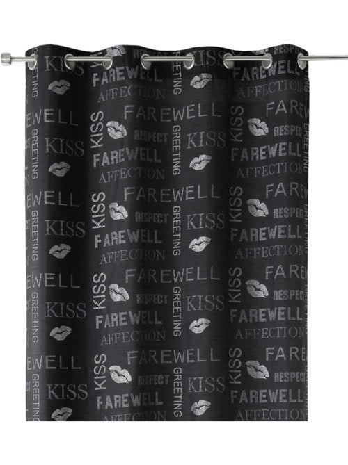 Tenda in shantung con paillettes e motivi stampati - Kiabi Tenda in shantung con paillettes e motivi stampati - Kiabi