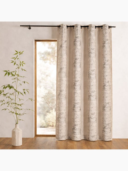 Tenda in shantung ricamato con fasce di motivi etnici - Kiabi Tenda in shantung ricamato con fasce di motivi etnici - Kiabi