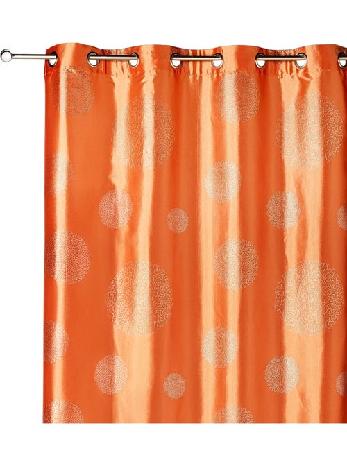 Tenda in taffetà stampato con cerchi argentati - Kiabi Tenda in taffetà stampato con cerchi argentati - Kiabi