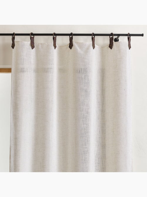 Tenda in tessuto polilineare con anelli effetto pelle sulle gambe - Kiabi