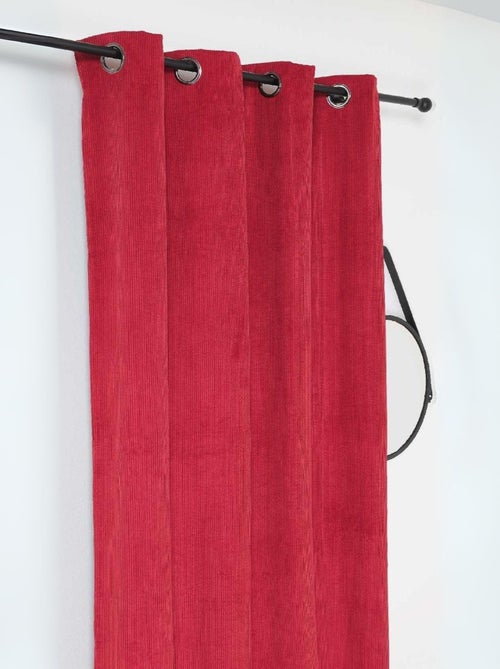 Tenda in velluto a coste oscurante e isolante - Kiabi