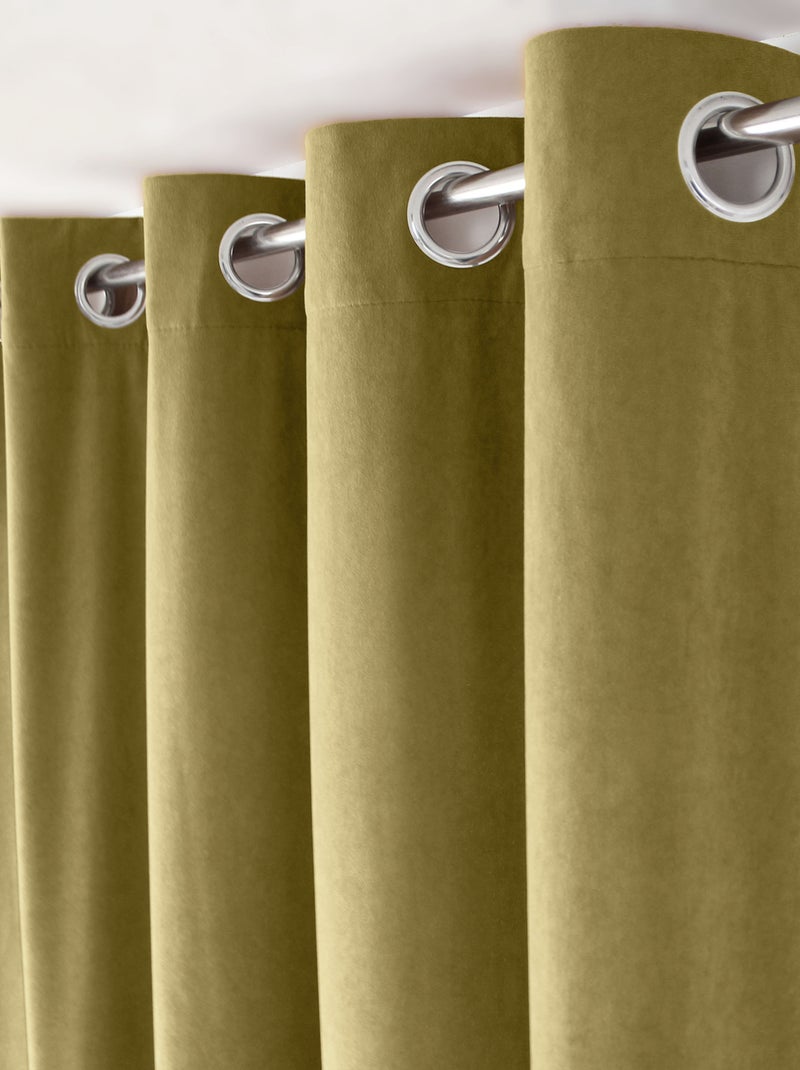 Tenda in velluto Bronzo - Kiabi