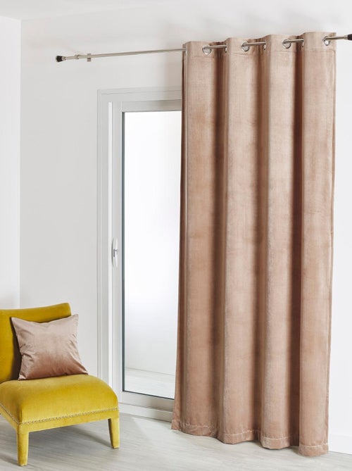 Tenda in velluto infeltrito a tinta unita - Kiabi