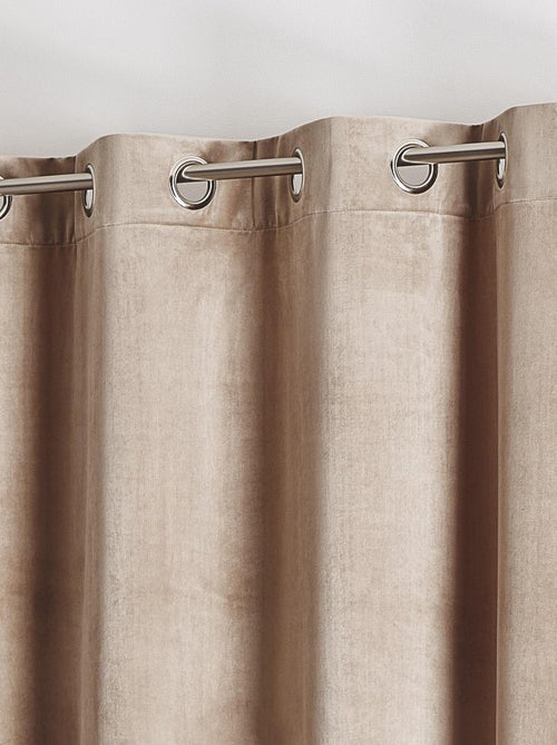 Tenda in velluto infeltrito a tinta unita - Kiabi