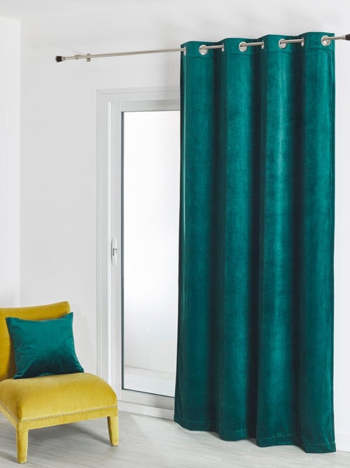 Tenda in velluto infeltrito a tinta unita - Kiabi