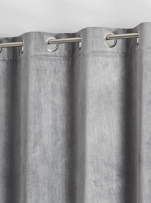 Tenda in velluto infeltrito a tinta unita - Kiabi