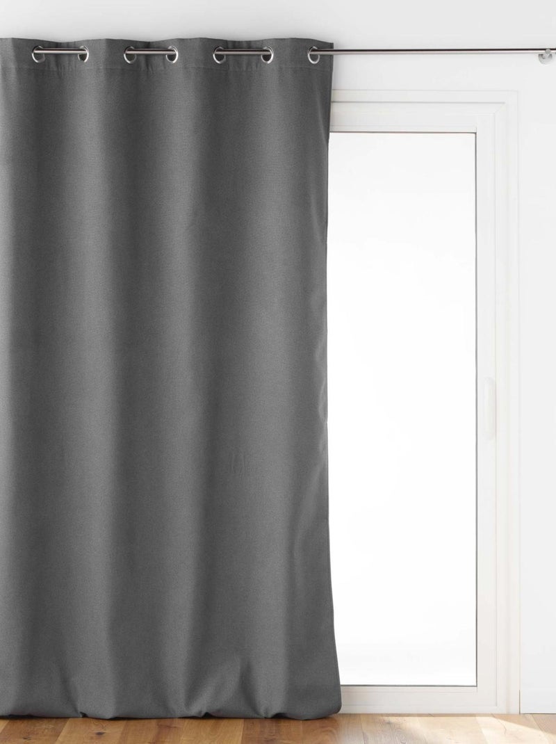 Tenda isolante con fodera in pile Grigio antracite - Kiabi
