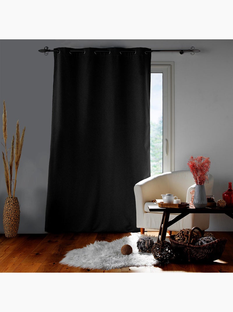 Tenda isolante con fodera in pile Grigio antracite - Kiabi