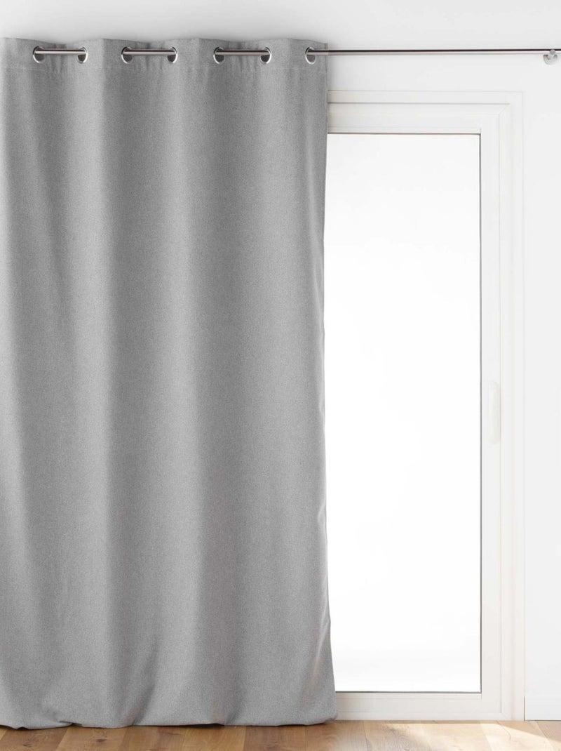 Tenda isolante con fodera in pile Grigio chiaro - Kiabi