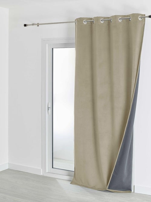 Tenda isolante e oscurante in velluto foderato in pile - Kiabi