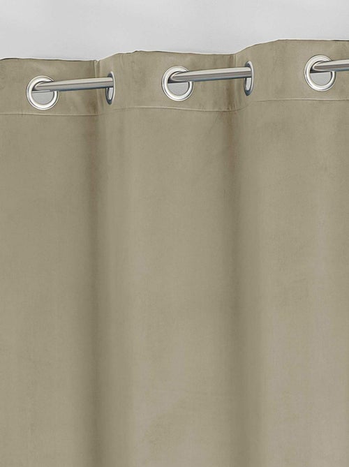 Tenda isolante e oscurante in velluto foderato in pile - Kiabi